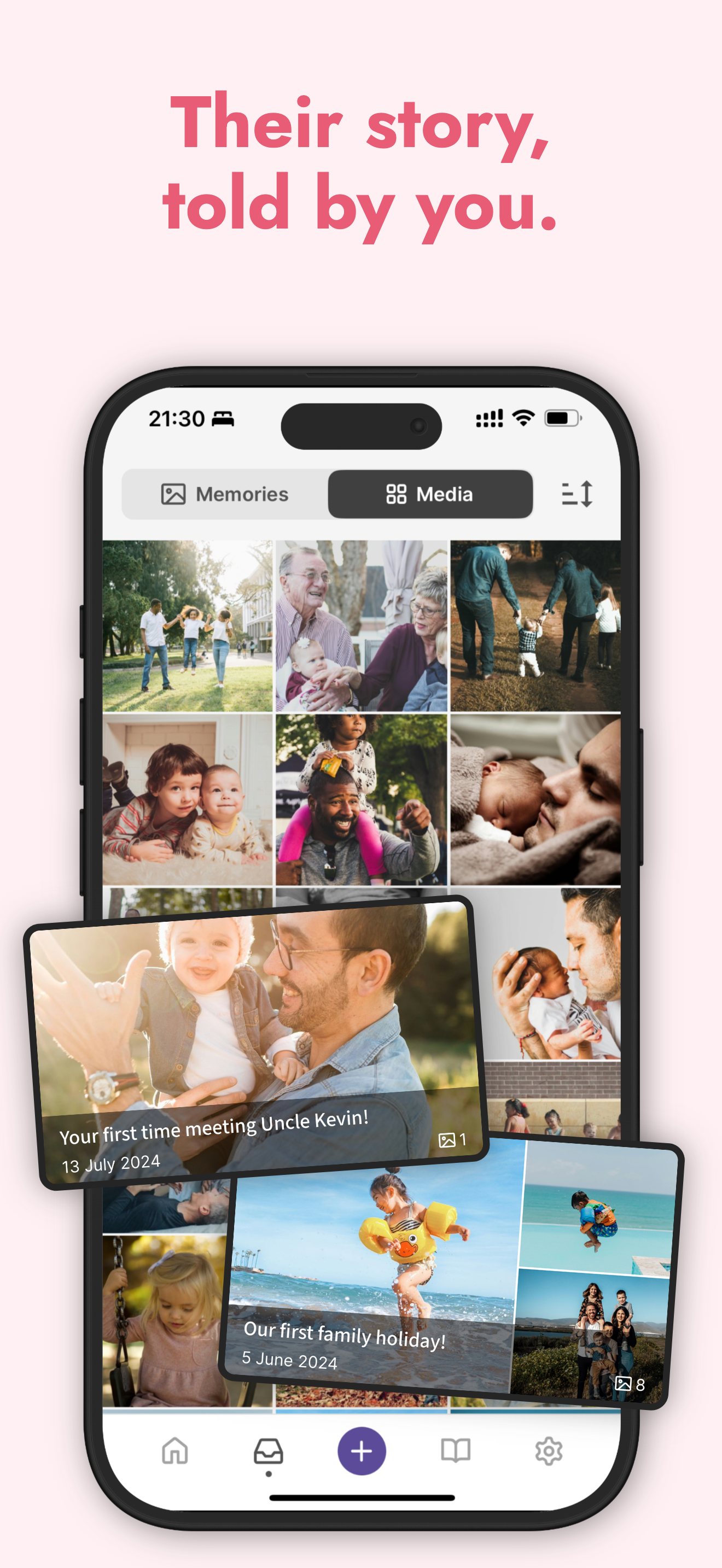 TheirStory: Family Photo Album screenshot 3