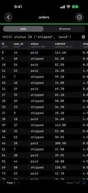 Quarry SQL screenshot 3