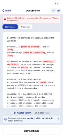 Aluguel em Dia Screenshot 4 of 10
