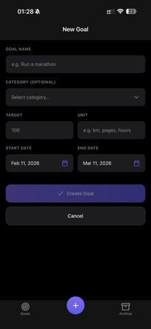 CheckMates sets your goals screenshot