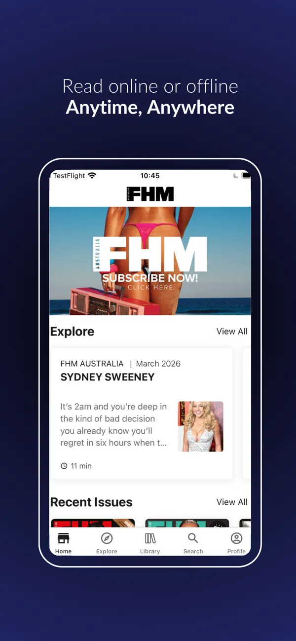 Screenshot #1 pour FHM Australia