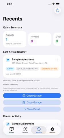 DoorCodes Vault screenshot