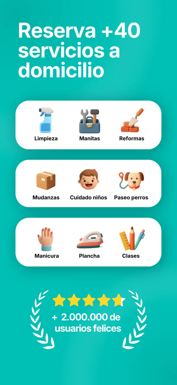 Screenshot #2 pour Webel - Servicios a domicilio