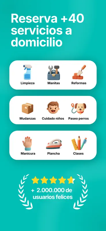 Webel - Servicios a domicilio screenshot 2 of 10