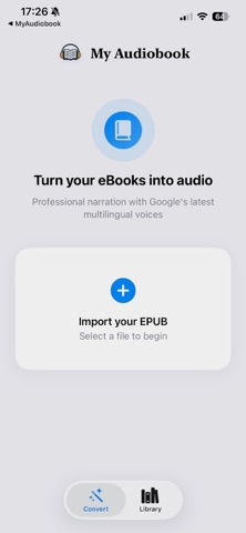 My Audiobook Screenshot 1 of 3