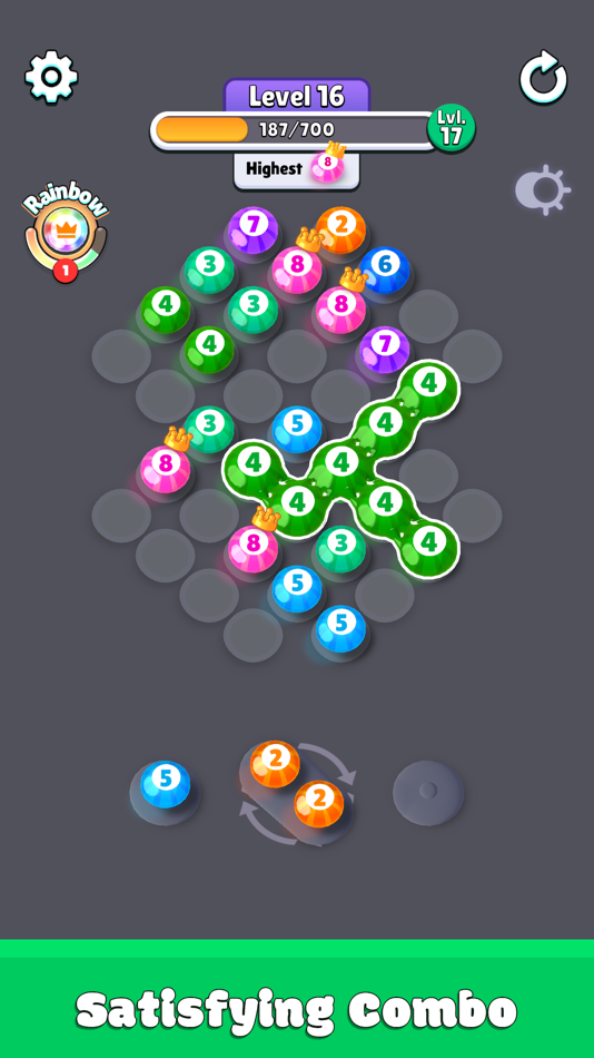#5. Shapes Up 3D (iOS) 由: ZiNKY OYUN YAZILIM ANONiM SiRKETi