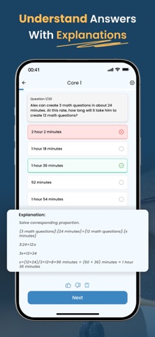 CBEST Practice Test 2026 iPhone screenshot