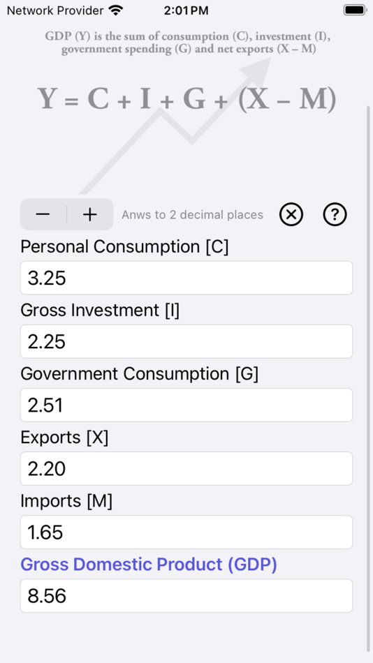 #3. GDP Calculator (iOS) 由: Nitrio