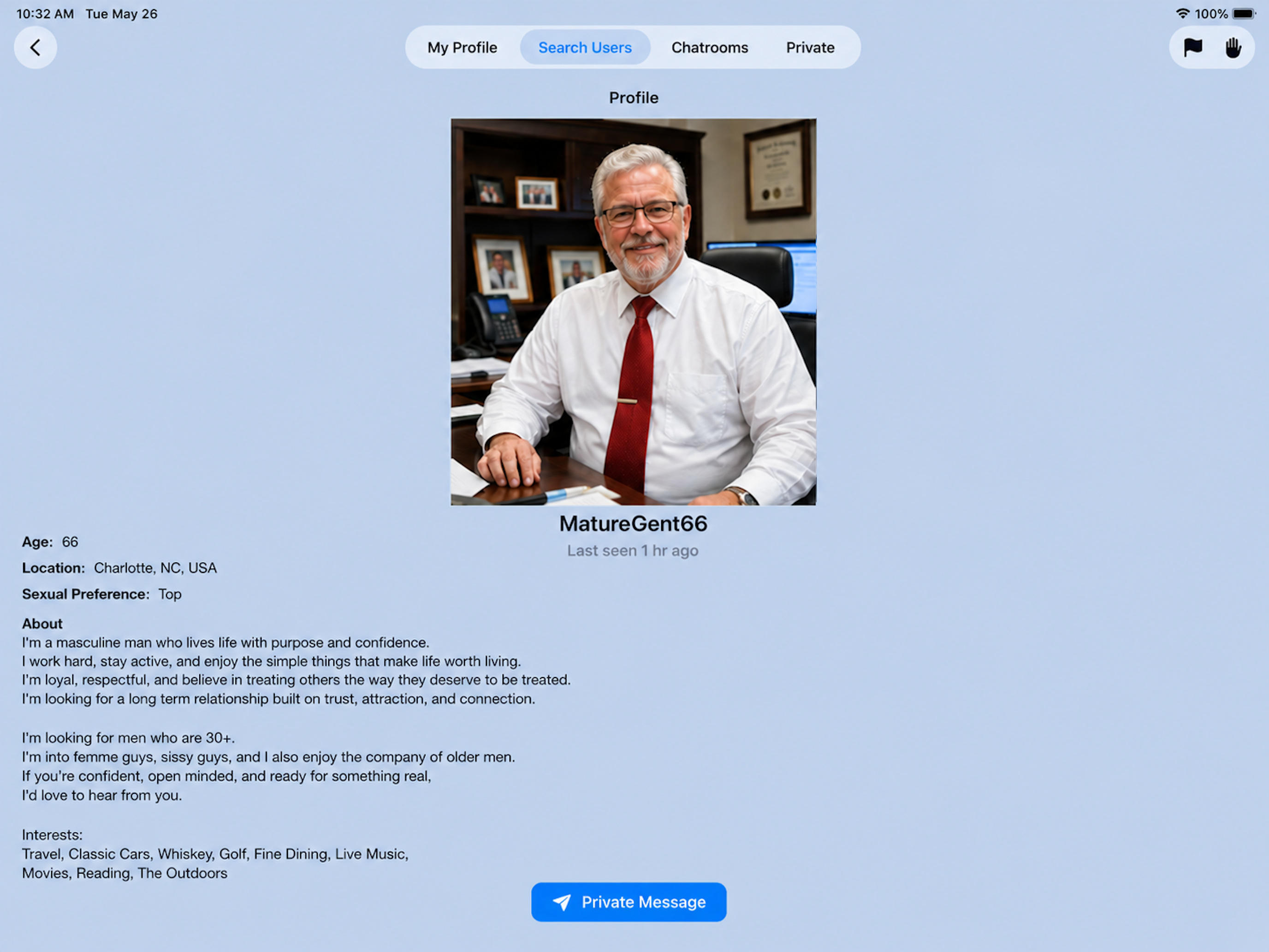 Gay Older Men Chat