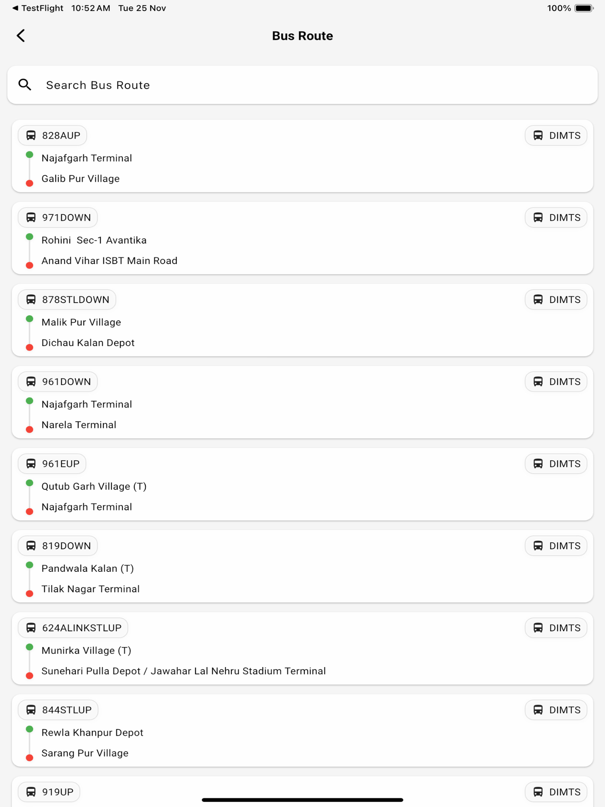 Delhi Metro Route Map and Fare screenshot 18