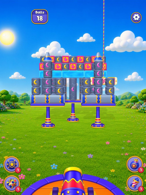 Cannon Strike: Physics Puzzle screenshot 11