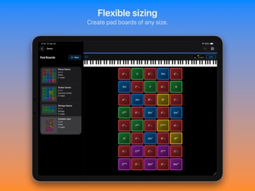 ChordPadX 2 iPad screenshot