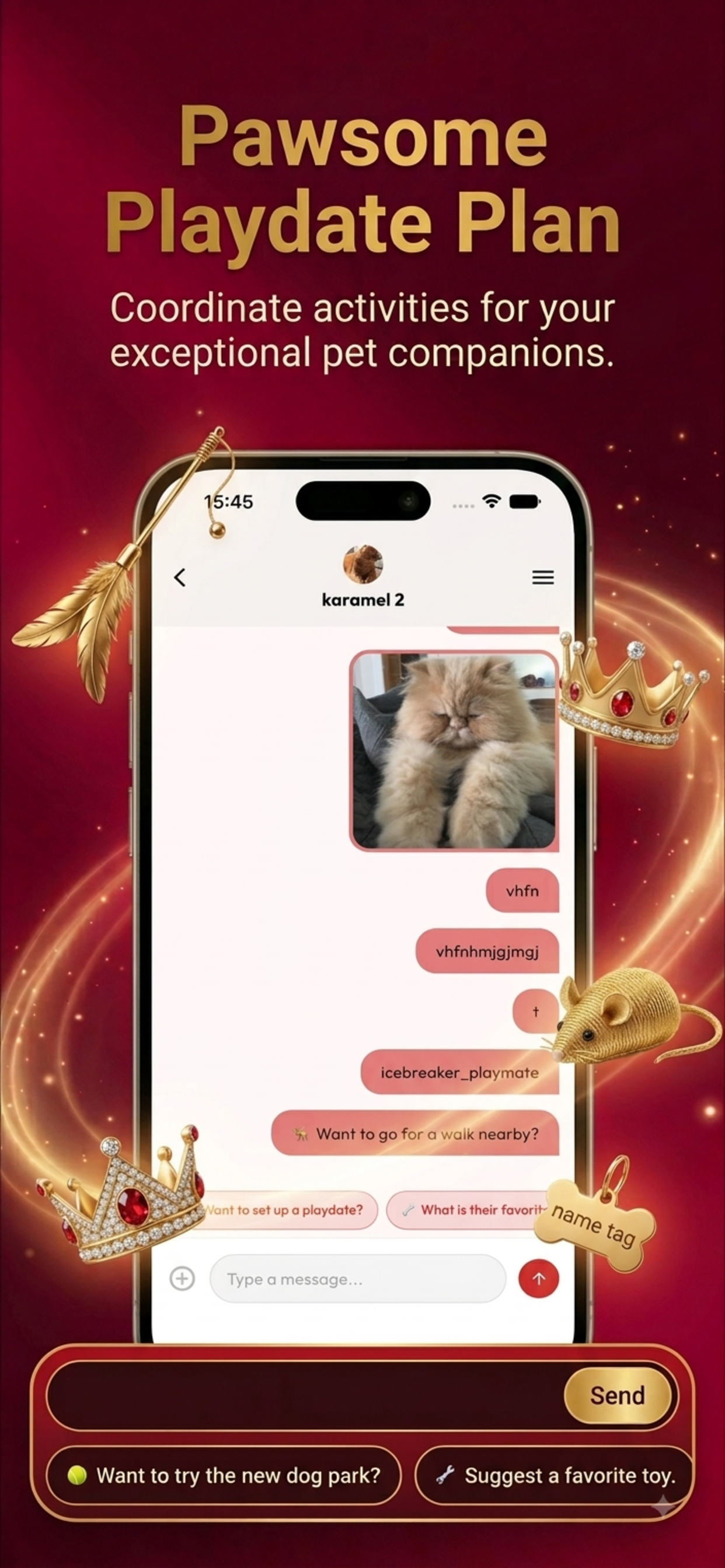Pawder: Pet Date, Play & Chat screenshot 3