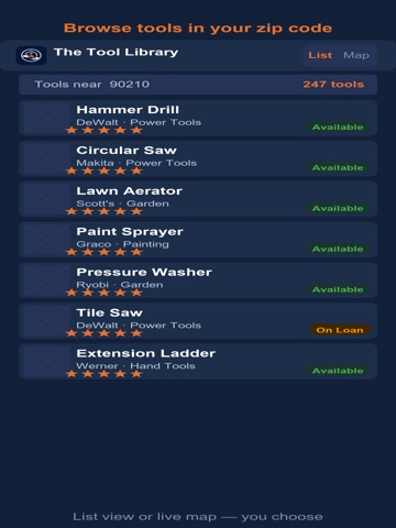 App screenshot