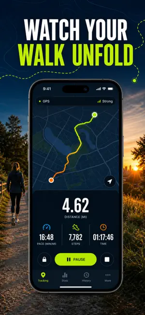 Walking Loop: Walk Tracker screenshot 1