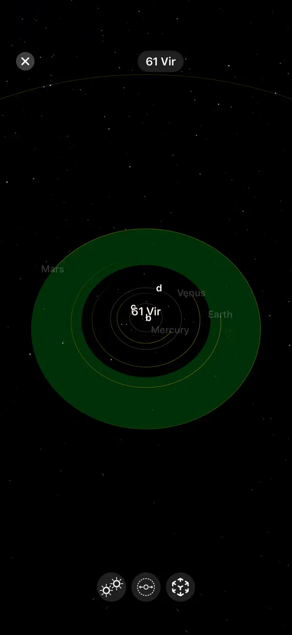 Screenshot #1 pour Explorateur d'exoplanètes