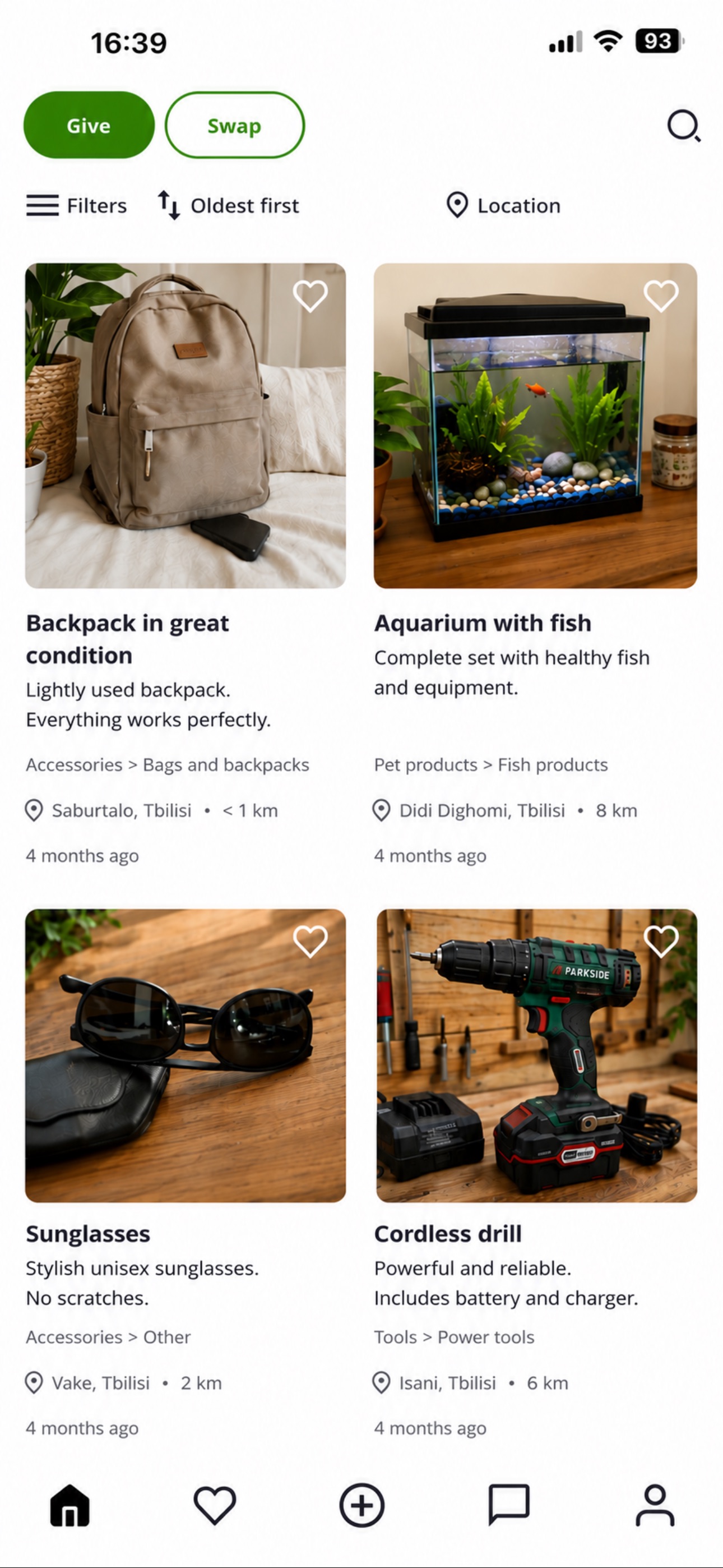Screenshot 1 of SWAP Global