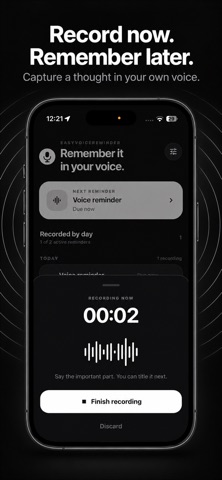 Easy Voice Reminder: Offline screenshot