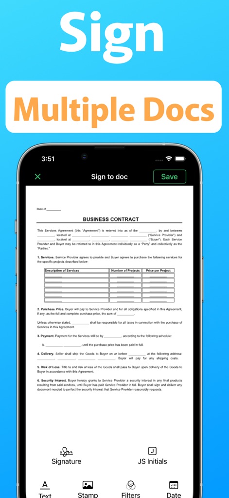 Easy Sign: e Signature App Pro - Productivity App | MWM