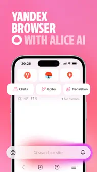 Yandex Browser with Alice AI iphone bilder 0