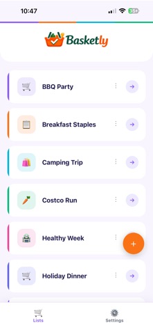 Basketly screenshot
