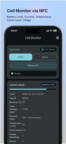 NFC CellMonitor Screenshot 4 of 4