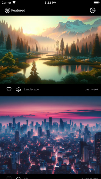 Daily AI Wallpaper Screenshot