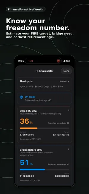 FinanceForest: Net Worth screenshot 4