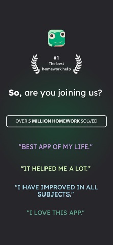 snapSchool - Homework with AI iPhone screenshot