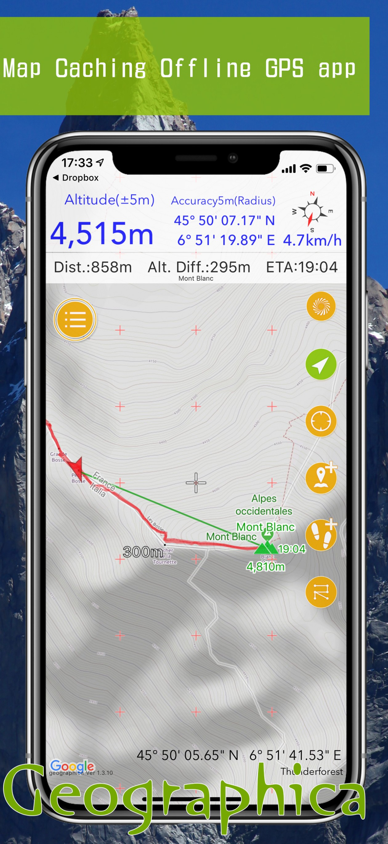 Geographica | offline map