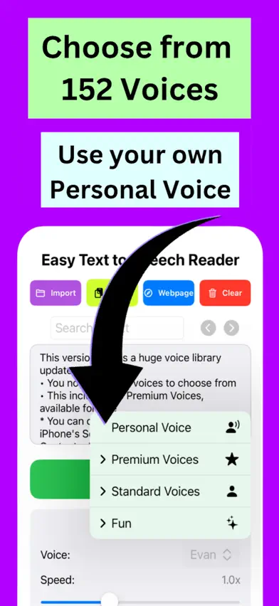 Easy Text to Speech Reader Pro screenshot 3