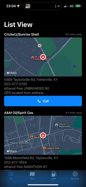Pure Gas screenshot 1