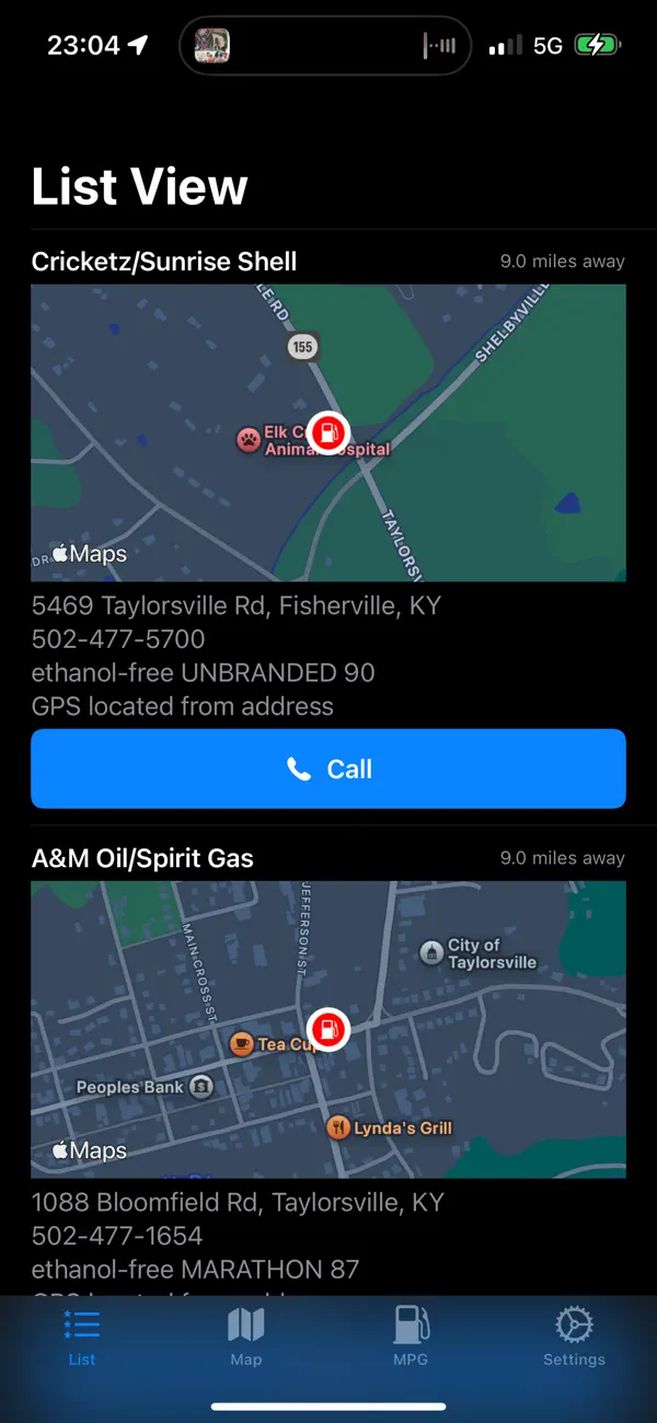 Screenshot #1 pour Pure Gas