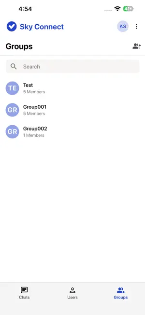 SkyConnect Chat screenshot 2
