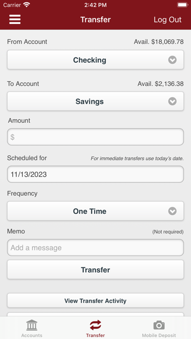 Erie Firefighters FCU Screenshot