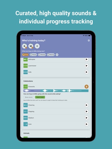Calm Paws: Sounds for Training iPad screenshot