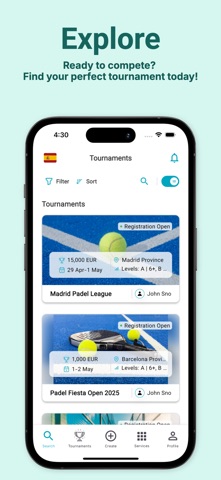 Padel Playground Screenshot 1 of 5