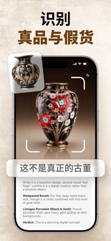 古董鉴定 别器 - 古董ID和古典扫描仪 和 估价鉴赏助手 screenshot