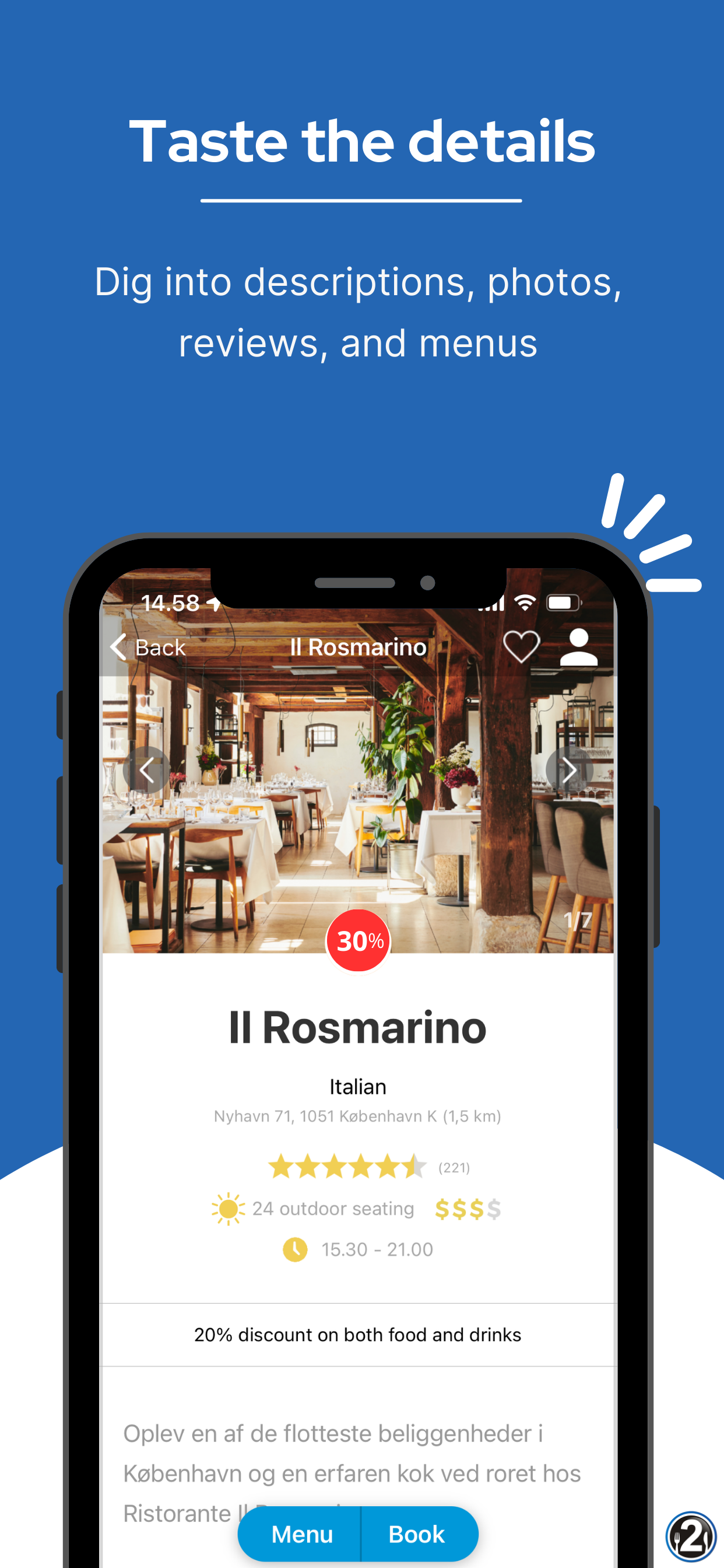 R2N - Discount on Restaurants