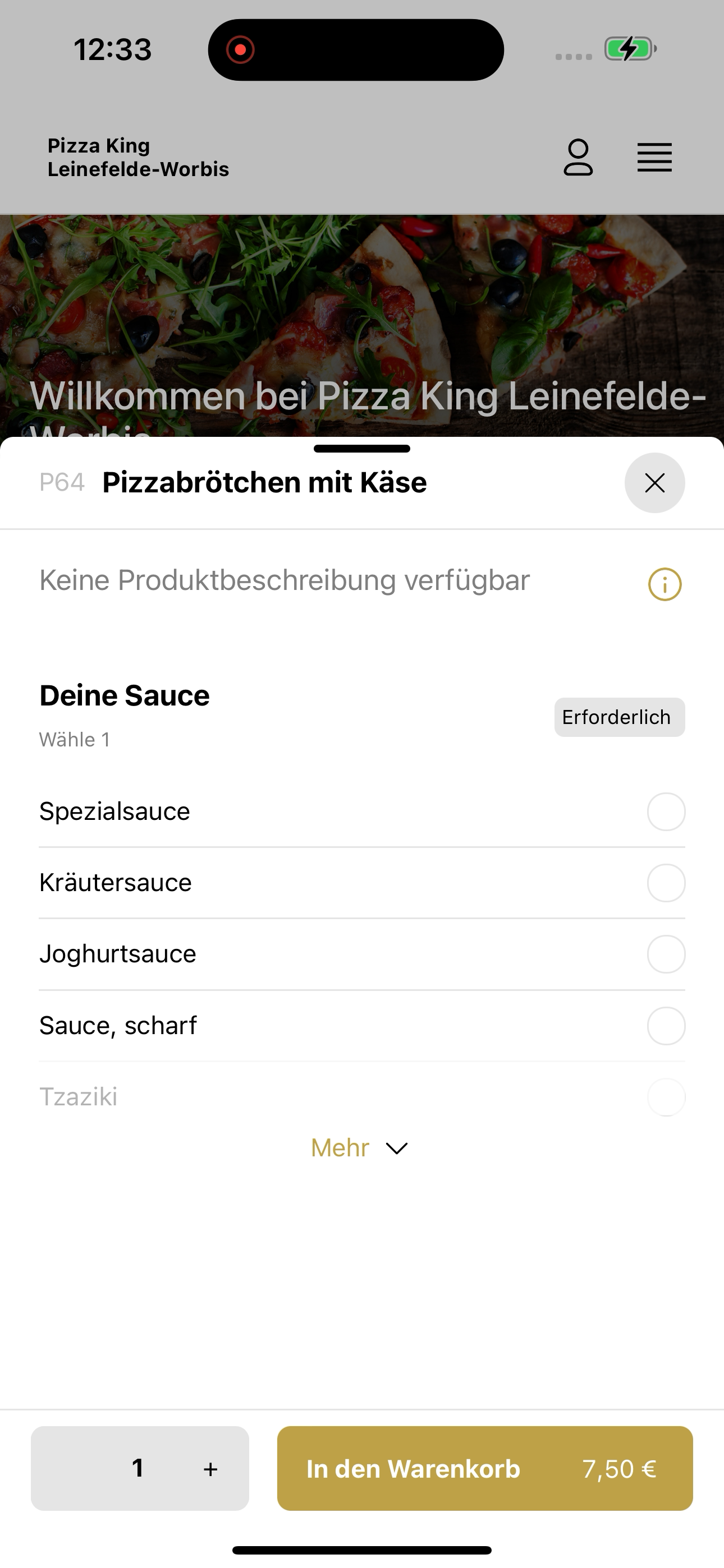 Pizza King Leinefelde-Worbis screenshot 8