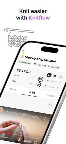 Knitflow — Knitting & Crochet Screenshot 2 of 6