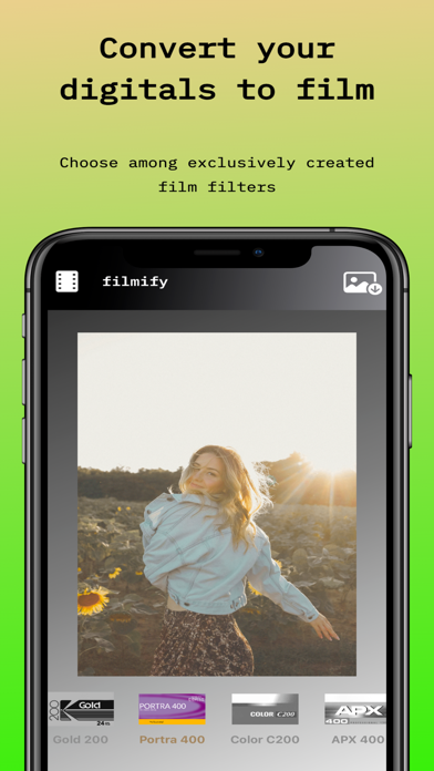 Filmify - Film Filters Screenshot