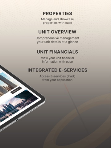 DGM Properties - Community App iPad screenshot