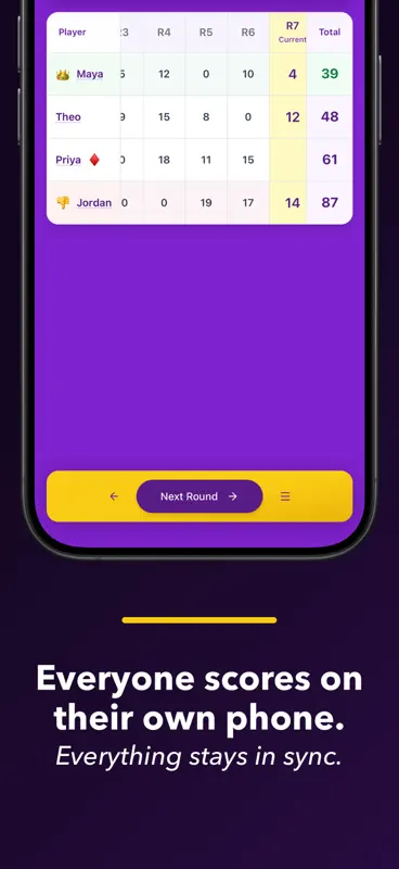 Score Keeper for Five Crowns screenshot 2 of 8