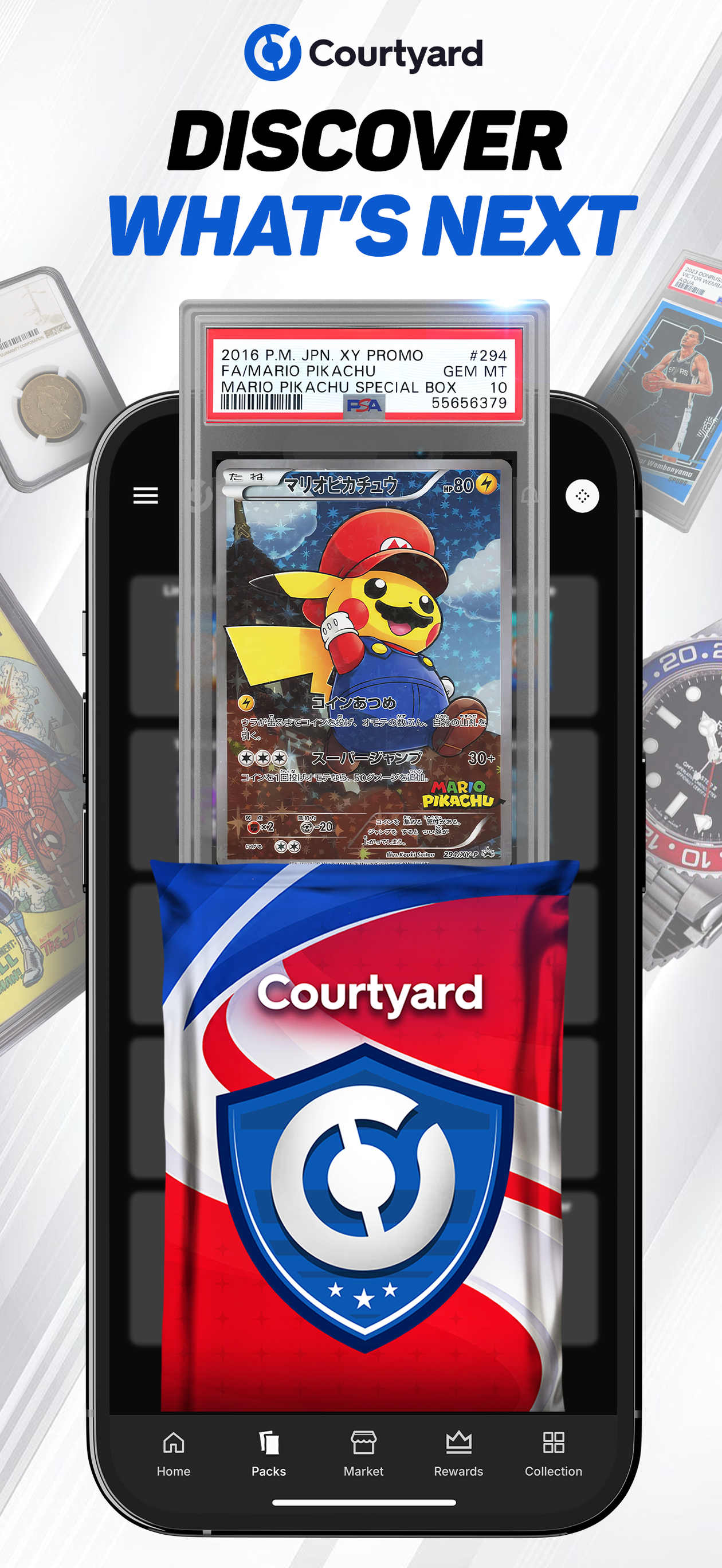 Courtyard: TCG, Watches, Cards