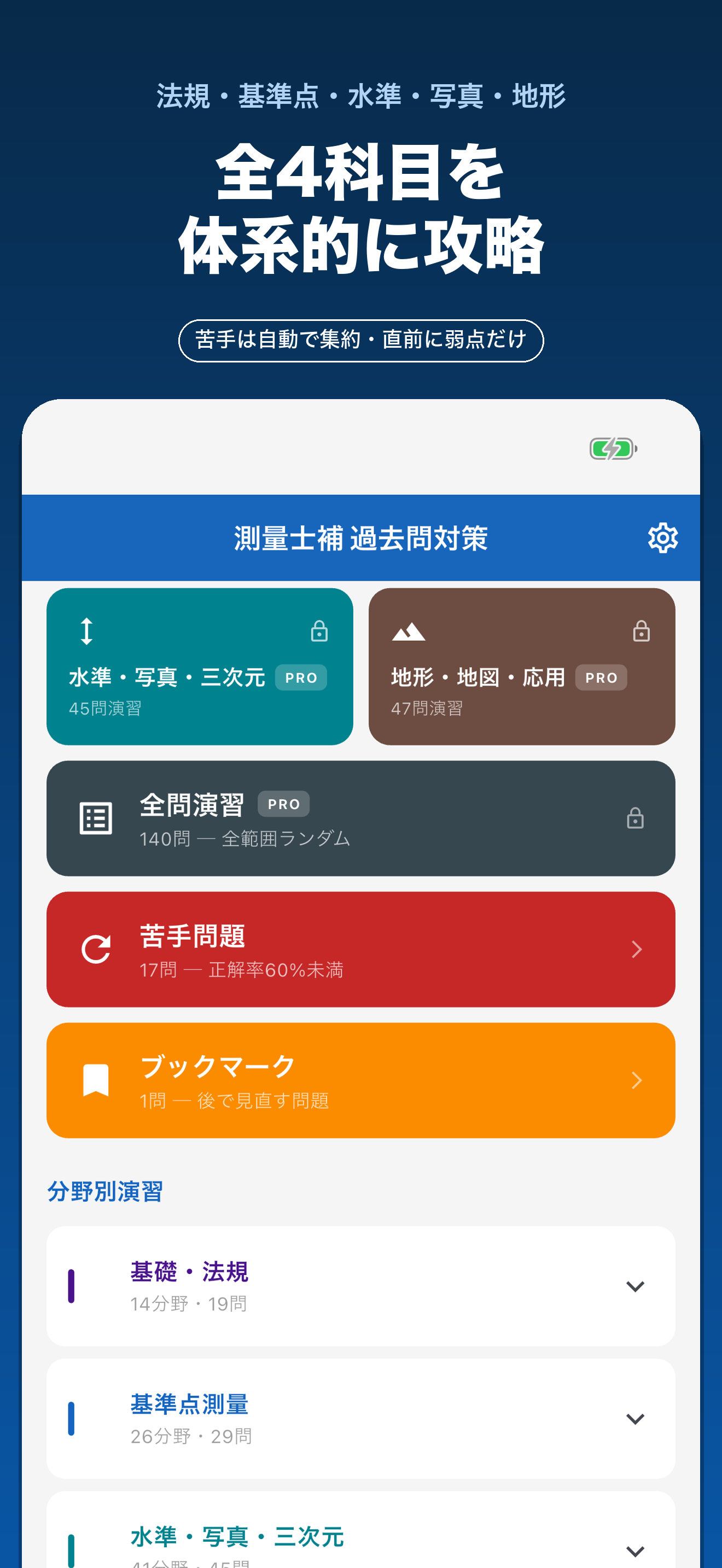 測量士補 過去問 解説 screenshot 4