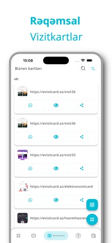 eVisitCard screenshot