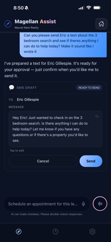 Magellan CRM screenshot
