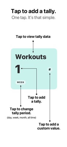 More or Less: A Tally Counter screenshot