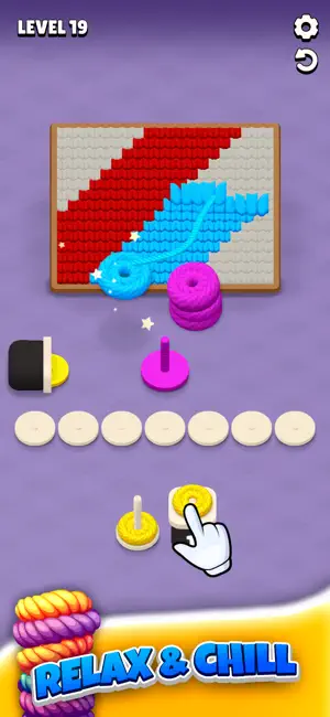 Knit Color Sort screenshot 2
